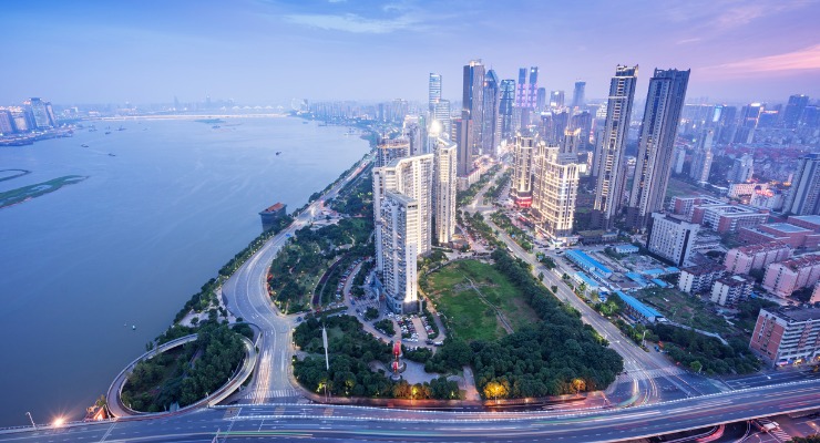 Birds Eye view of Wuhan China, why it still makes sense to do business in China